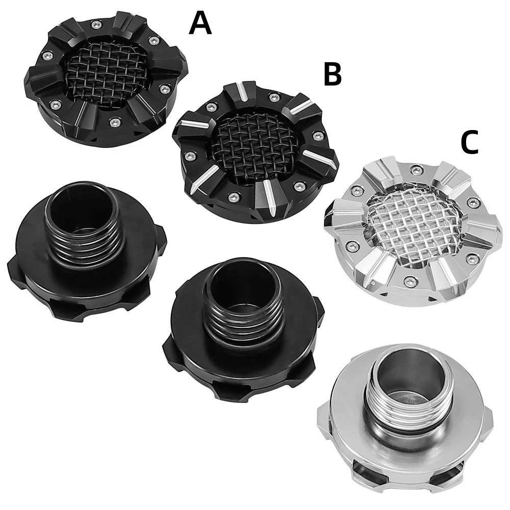 

Motorcycle Fuel Gas Tank Cover Vented Decorative Oil Cap For Harley Sportster 883 Touring Road King Dyna Softail Moto Accessory