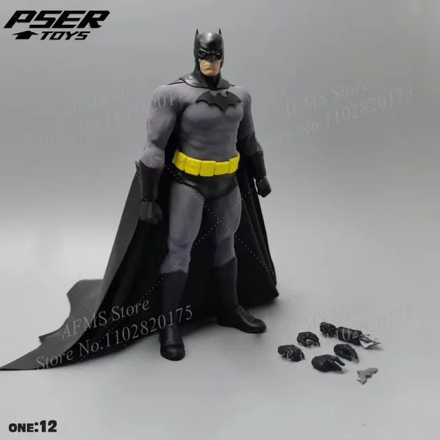 PSERTOYS 1/12 バットマン PSERTOYS 1/12 Scale Collectible Figure Batman The Dark Knight
