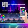 1M-30M USB LED Strip Light Bluetooth RGB 5050 5V RGB Lights Flexible LED Lamp Tape Ribbon TV Desktop Screen BackLight Diode Tape 4