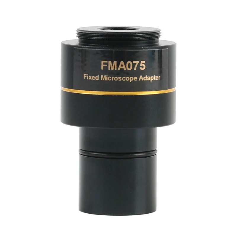 FMA037 FMA050 FMA075 Microscope Reducing Eyepiece Lens 0.37X 0.5X 0.75X 23.2mm Interface C Mount Adapter