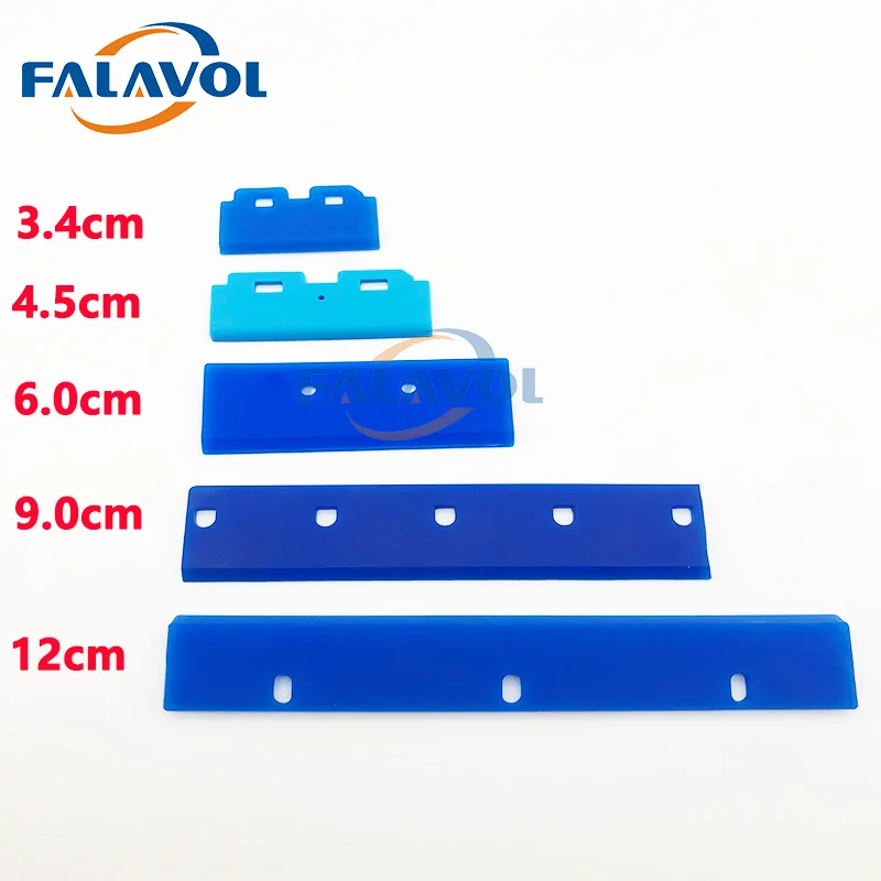 

FALAVOL 5 pcs Solvent printer rubber Wiper for Epson XP600 DX5 DX7 Print Head Blade Mutoh Roland Mimaki cleaning wiper parts