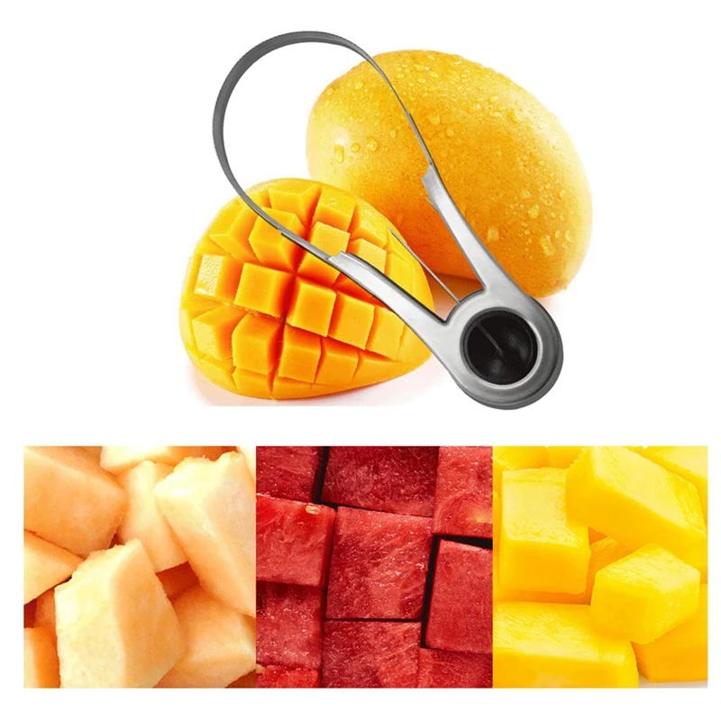 Stainless Steel Fruit Cutter Corer Dicer Fruit Slicer Multifunctional Core Removal Tool