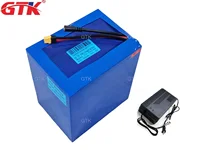 Batterie au lithium Lifepo4 Gtk 24S 72V 25Ah 30Ah 40Ah avec BMS Bluetooth 30A 50A pour trottinettes électriques 500W 1000W 2000W 3000W 3