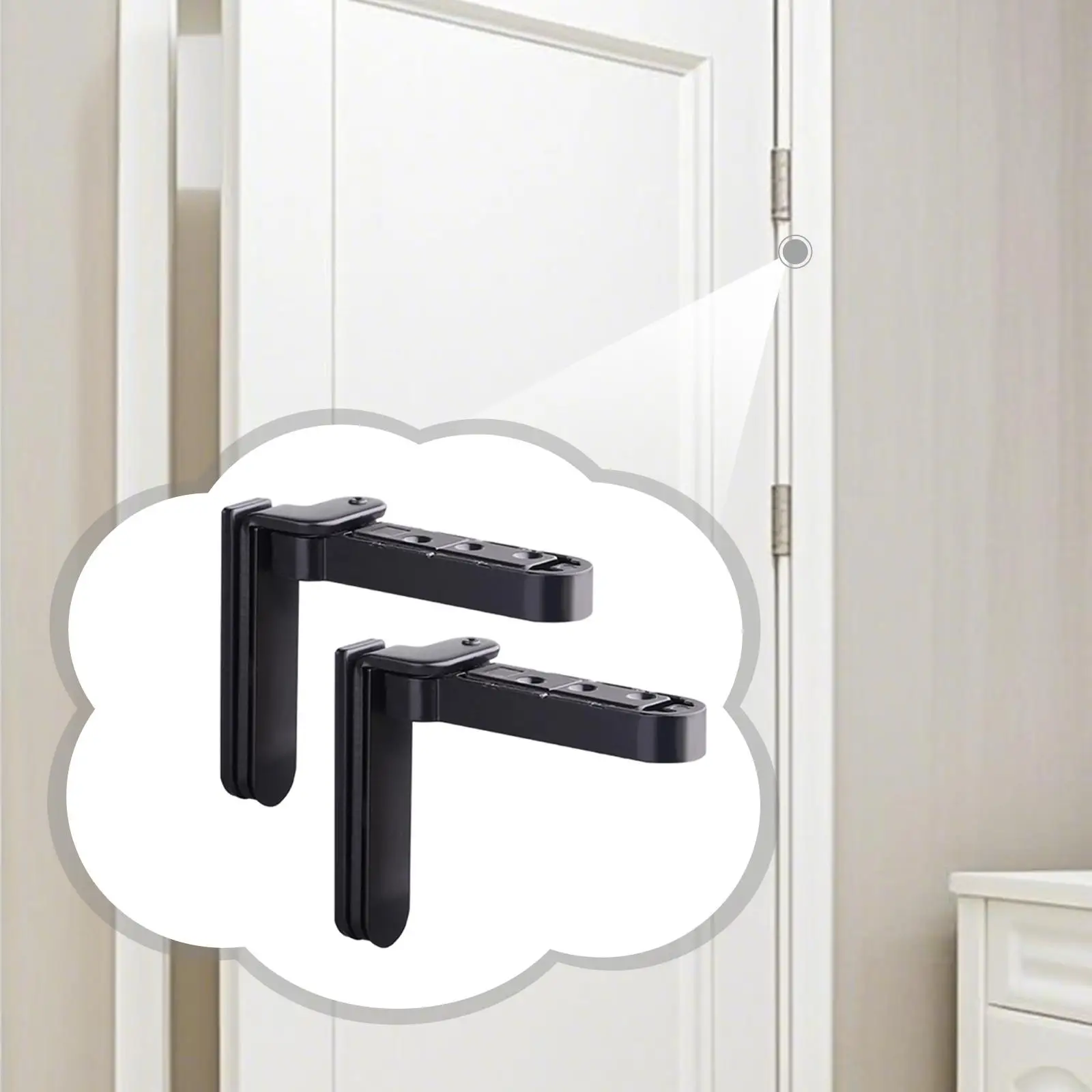 Hidden Door Hinge, Furniture Hardware Smooth Outward Heavy Duty Invisible Door Hinges Zinc Alloy, for Secret Door Kitchen Hidden Door Hinge, Furniture Hardware Smooth Outward Heavy Duty Invisible Door Hinges Zinc Alloy, for Secret Door Kitchen