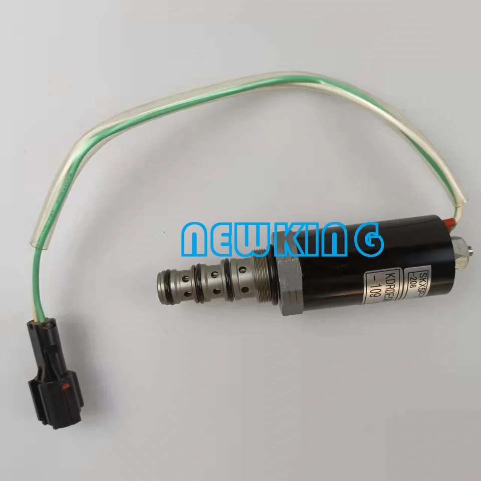 hot sale KDRDE5K-20/40C04-109 single coil solenoid valve price for Volv-o EC210 excavator hydraulic pump