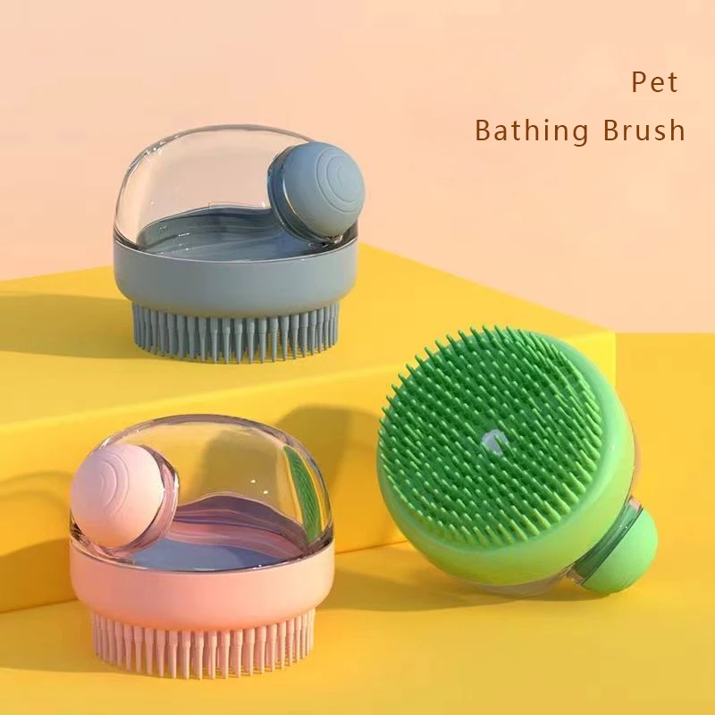 

Щетка для мытья домашних животных, Массажная щетка для ванны, щетина для кошек и душа, съемная, сильная Чистка, товары для ванны и собак, отличная расческа для зубов
