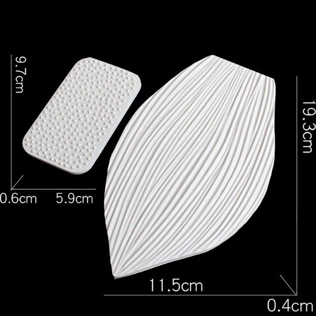 2Db Virág Kalla Liliom Tulipa Levélvénás Textúra Szilikon Fondant Penész Torta Dekorációs Szerszámok Csokoládé Sütő Szerszám - Image 5