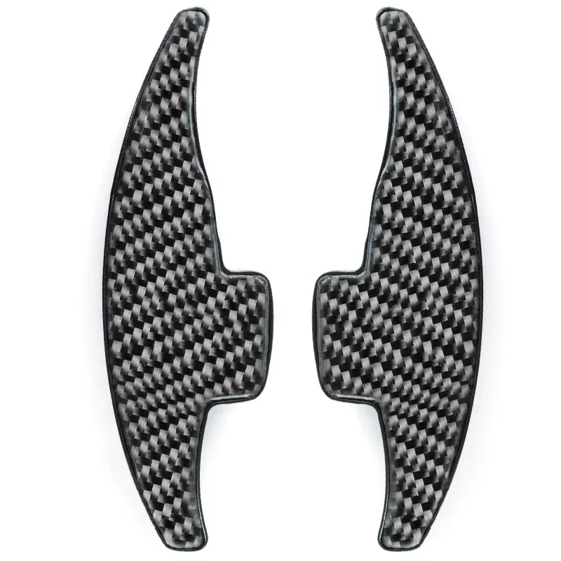 For Ford Focus Active Ecosport Kuga Escape Steering Wheel Shift Paddle Interior Trim Patch Extended Sports ABS Carbon Fiber