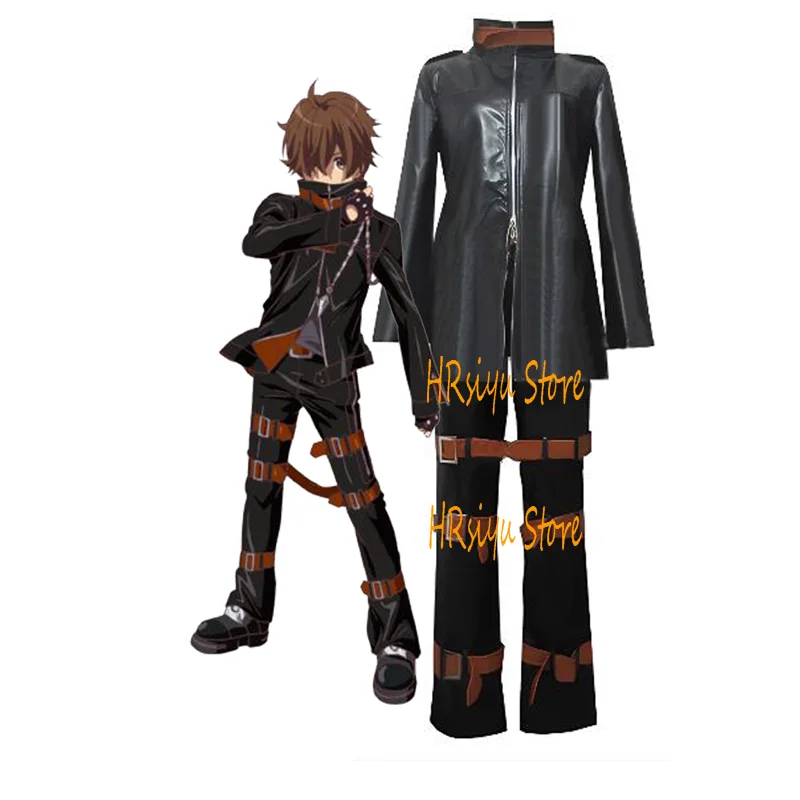 

Anime love chunibyo and other delusions Cosplay Togashi Yuuta Leather Suit Adult Party Outfit Halloween Christmas