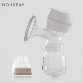 USB 충전식 전기 유방 펌프, 180ml, 조용한 휴대용 우유 추출기, 자동 착유기, 편안한 모유 수유