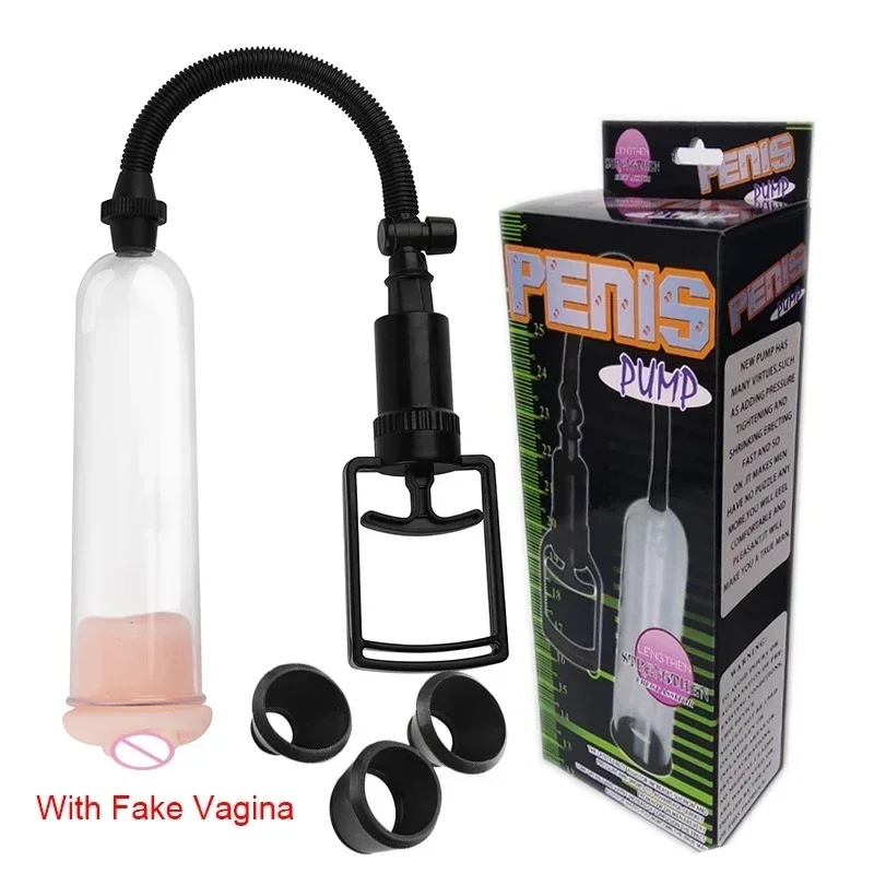 penis sex toys Penis pump male masturbator extender vacuum pump enlargement enhancer trainer massager cockring