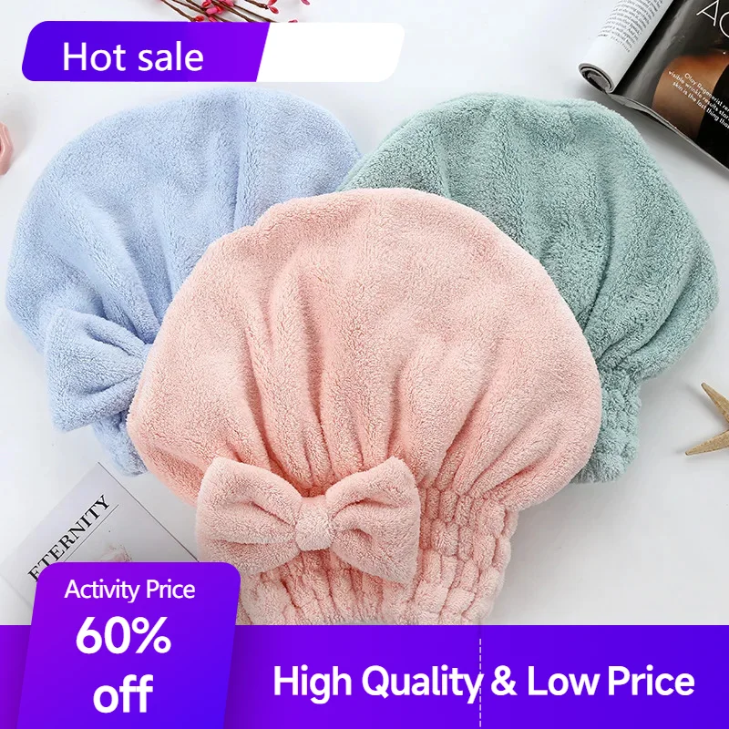 YRVCT Grande turbante per capelli da donna, ad asciugatura rapida, super assorbente, anti-crespo, asciugamano con fascia elastica per capelli bagnati (101 x 61 cm