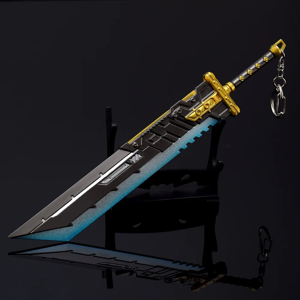 Chaveiro Apex Legends Masculino, Final Fantasy VII, Modelo de Arma