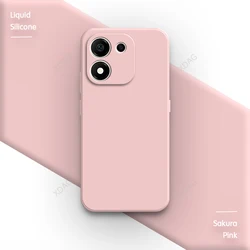 Enhanced Silicone Shockproof Phone Case - Soft, Durable, and Stylish Back Cover for Honor X7E Plus (Sakura Pink)