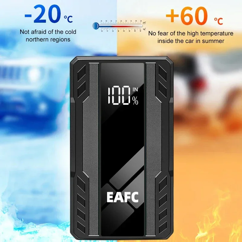 Portable Car Jump Starter 1000A Power Bank 12V 12000mAh Auto Emergency Battery Booster Charger Car Starting Device SOS LED Light car jump starter jump starter car battery charger portable battery charger