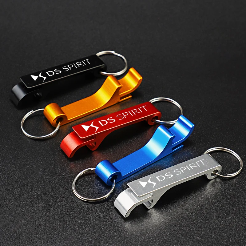 Car Emblem Beer Bottle Opener Portachiavi Portachiavi In Metallo Ciondolo Per Ds Spirit Ds3 Ds4 Ds4S Ds5 5Ls Ds6 Ds7 Ds9 Wild Rubis E-Tense