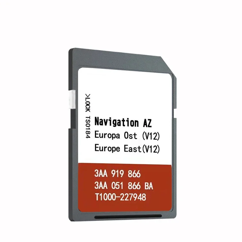 SD Card For RNS315 For Seat VW Skoda Amundsen Media 2.1 2.2 Eastern Europe V12 OST Sat Nav memory card,micro sd card,flash card,flash memory card