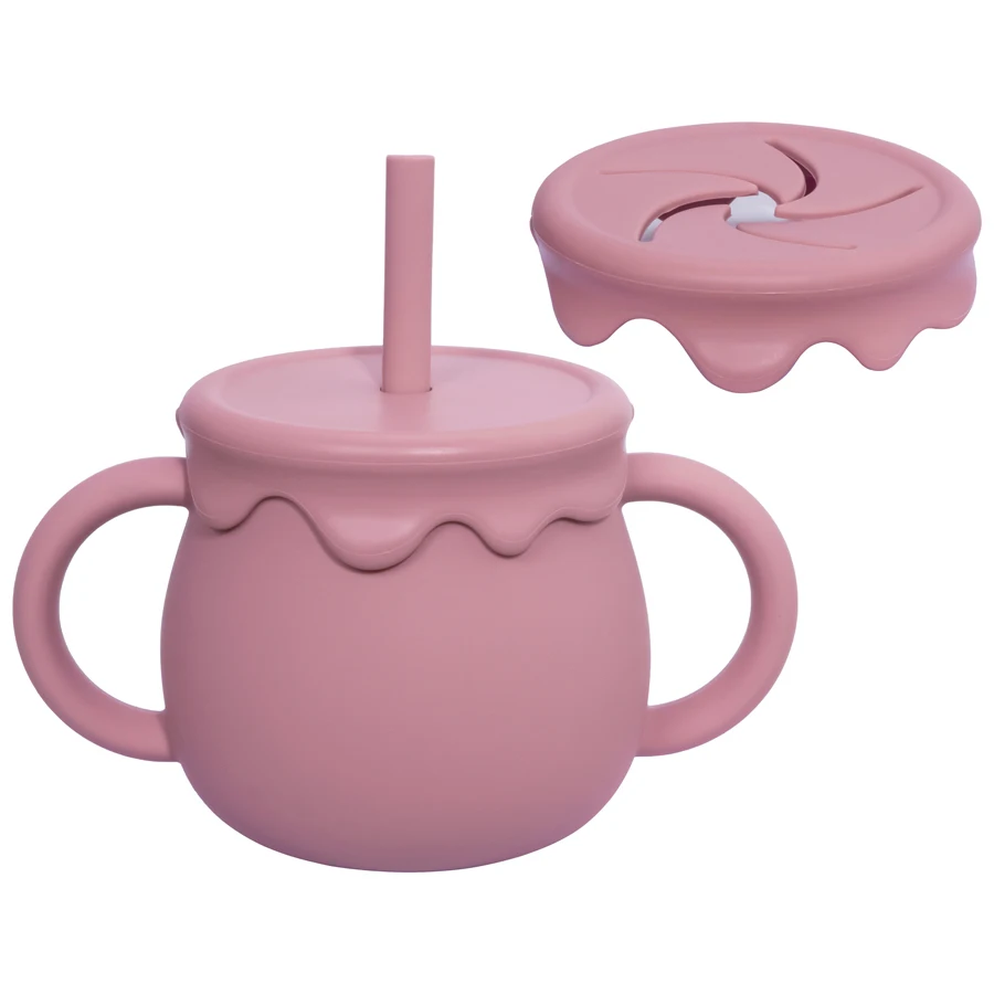 Baby Feeding & Storage Snack Cup | Portable Dual-Purpose Cup for Infants | Newborn Essentials