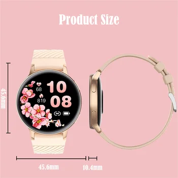 SENBONO Women Smart Watch Bluetooth Call Fitness Tracker 100+ Sport Modes Waterproof Smartwatch Women Men for Android iOS 6