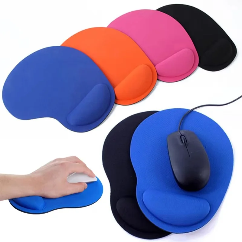 Ergonomic Comfort Wrist Support Mouse Pad - Non-Slip Surface for Home and Office Use