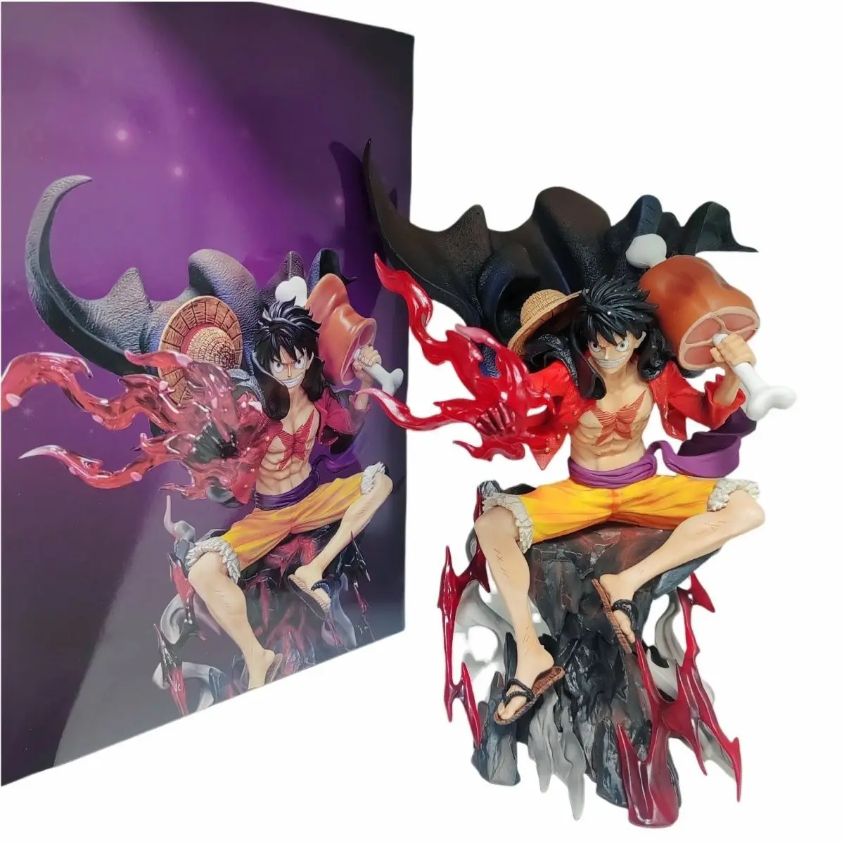 

Аниме One Piece Luffy фигурки GK The Island of Ghost потоковая вишня Обезьяна D. Фигурки героев Luffy из ПВХ, коллекционные модели игрушек