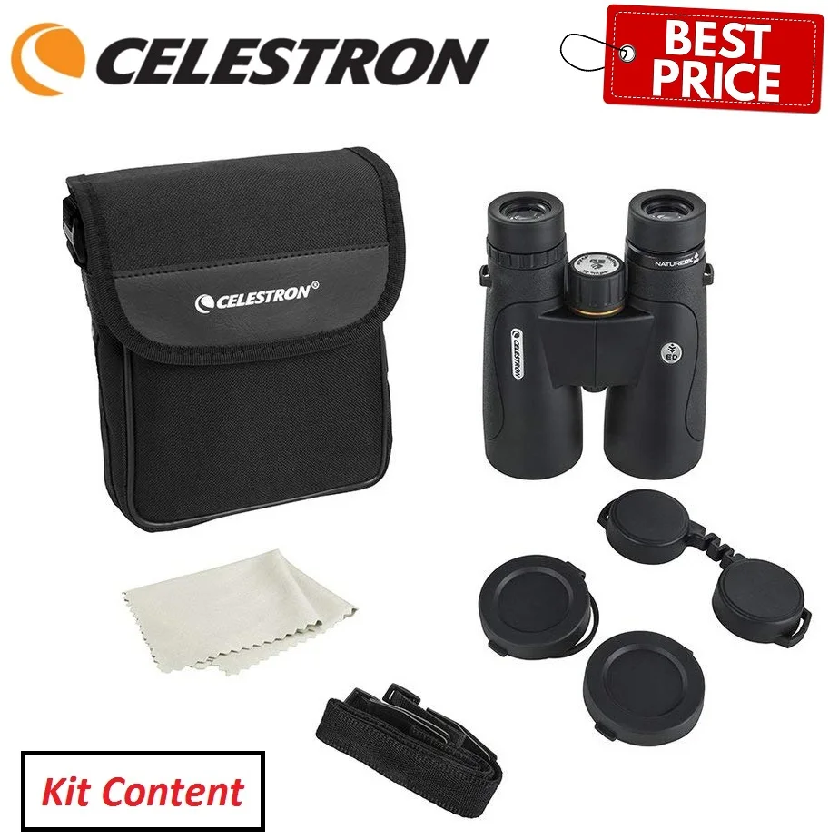 

Celestron Nature DX 10x50/12x50 ED Premium Astronomy Binoculars Bak-4 Fully Multi-Coated Optics IP7 Waterproof & Fogproof