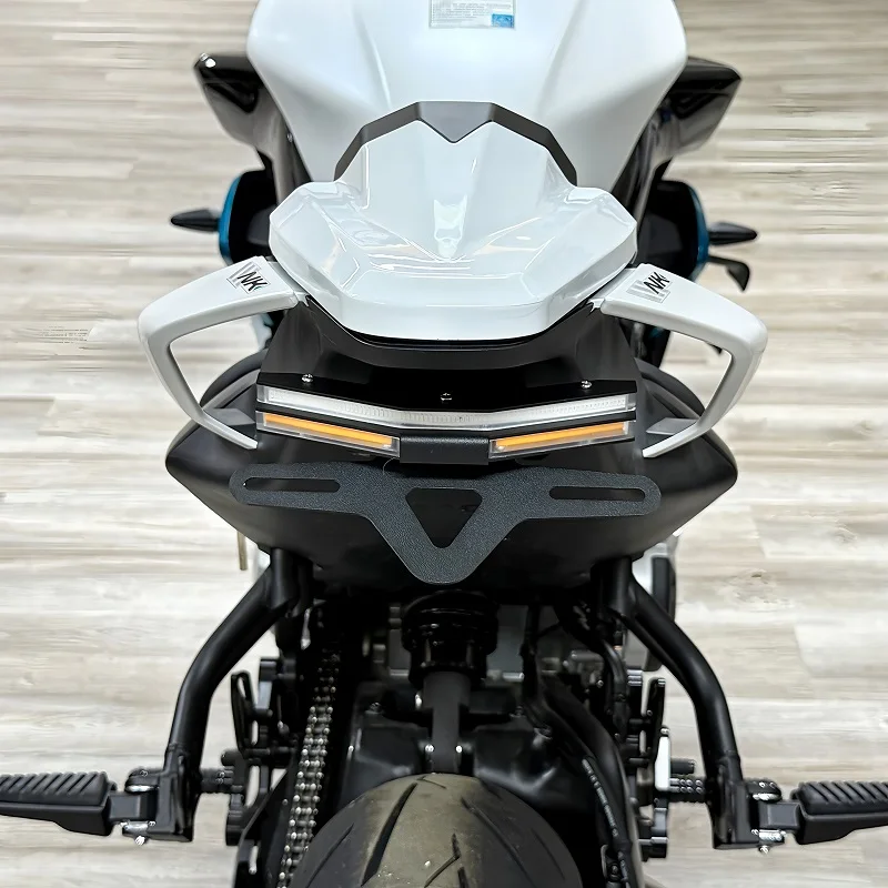 새로운 675SR-R 오토바이 통합 번호판 LED 조명 CFMOTO 675SR 675SR-R 675NK 500SR 675 SR SRR NK 용 방향 지시등