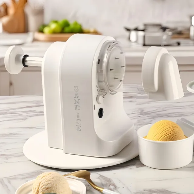 Manual Ice Crushers Electric Home Snowflake Ice Shaving Artifact USB Rechargeable Shaking Ice Machine Smoothie Machine Summer 1