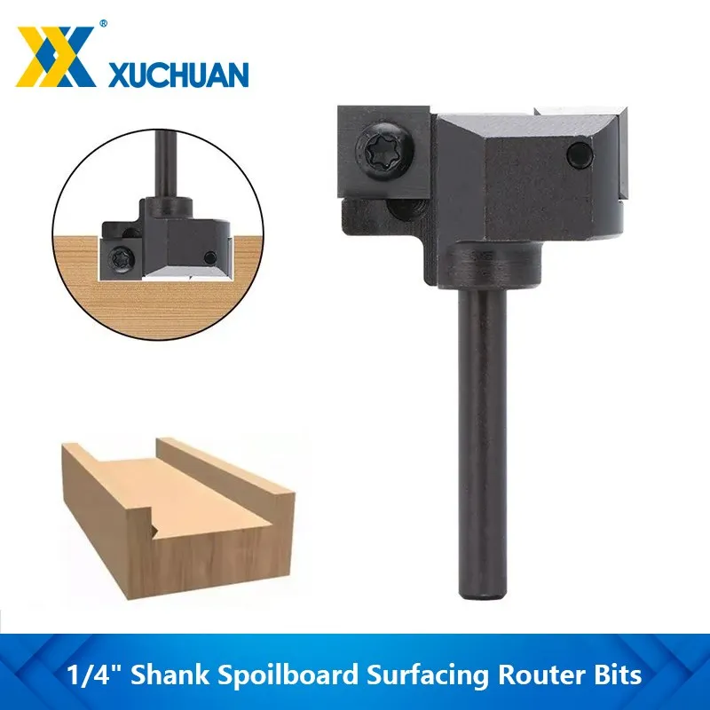 SpoilboardSurfacingRouterBits14ShankSlabFlatteningRouterBit