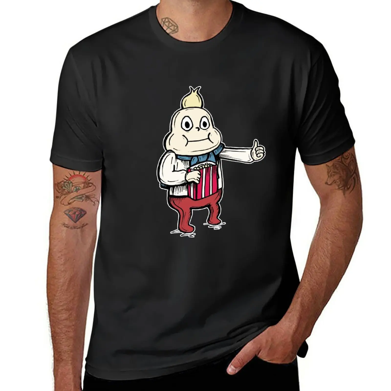

New Onion from Steven Universe Eating Popcorn with a Thumb Up! T-Shirt Aesthetic clothing mens clothing