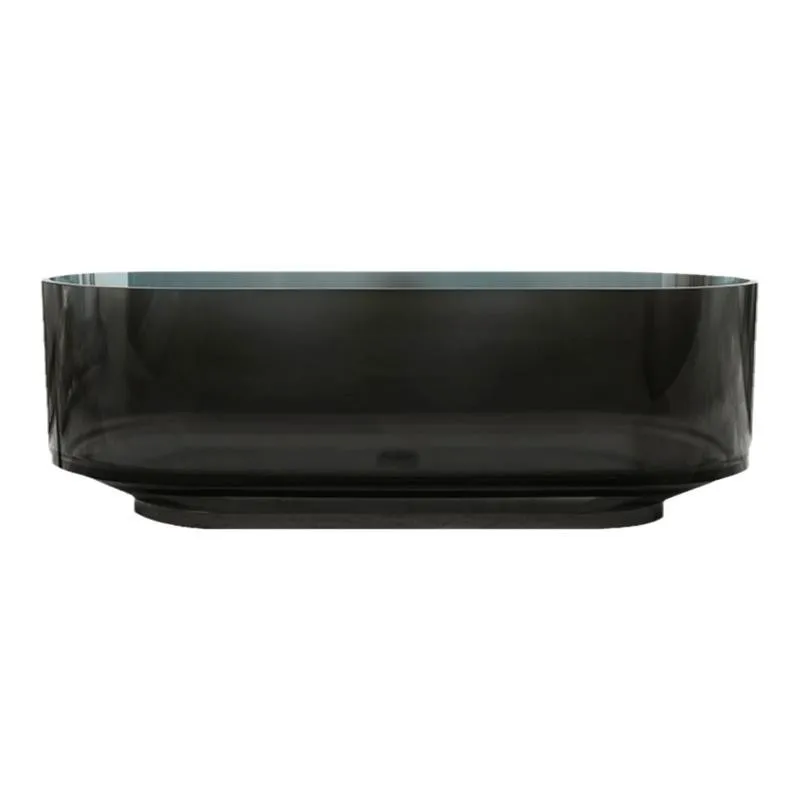 1700x750x540mm New Design Resin Freestanding Bathtub Online Celebrity Colored Transparent Muti-Sized Tub RS1061-CA 5