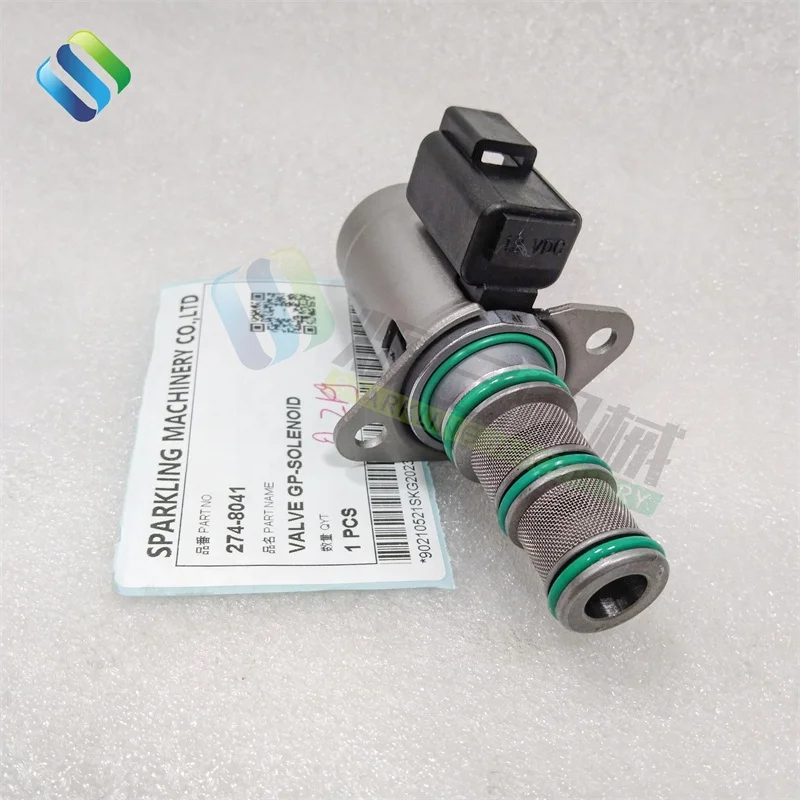 274-8041 Solenoid Valve 420E 420F Machinery Parts for