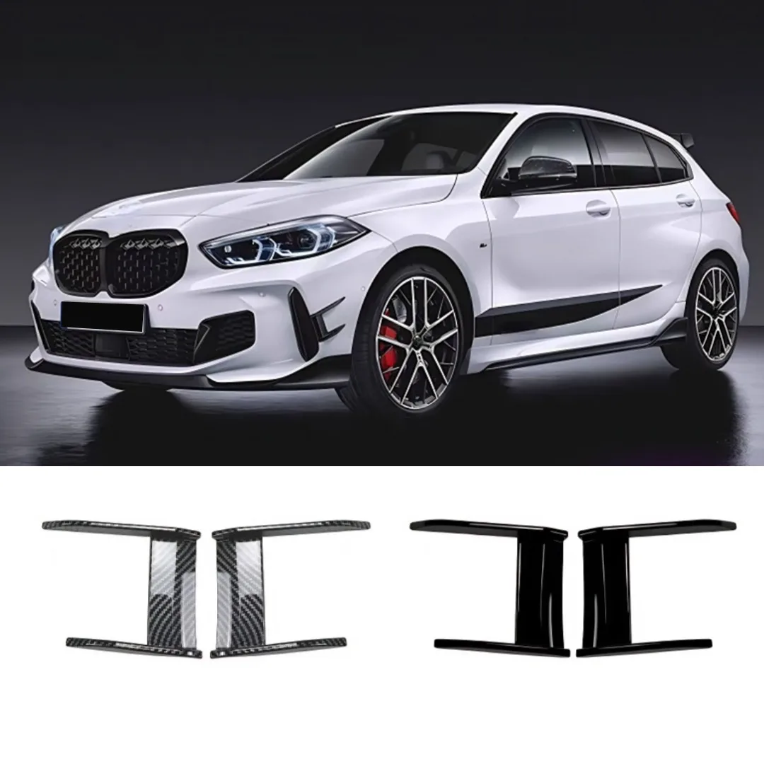 BMW 1시리즈 F40 118i M135i 128ti 120d 2020-2023용 프론트 범퍼 사이드 스플리터 바디킷 튜닝 스타일링 액세서리 익스텐션