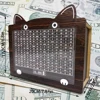 Decorative Natural Wooden Money Box With Counter Kitty Bank Handmade For Creative Children's Saving The Money Goal 10000 Dollor 5
