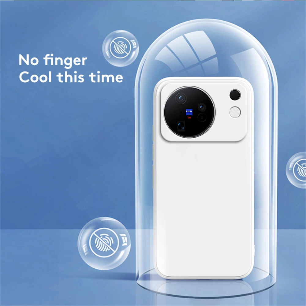 Luxurious Soft Liquid Silicone Phone Case with Enhanced Camera Protection