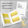 28 Pieces Astaxanthin face Essence Set Hydrating Ampoule Essence Base Solution Second Throwing Essence Solution Kit 1