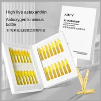 28 Pieces Astaxanthin face Essence Set Hydrating Ampoule Essence Base Solution Second Throwing Essence Solution Kit 1