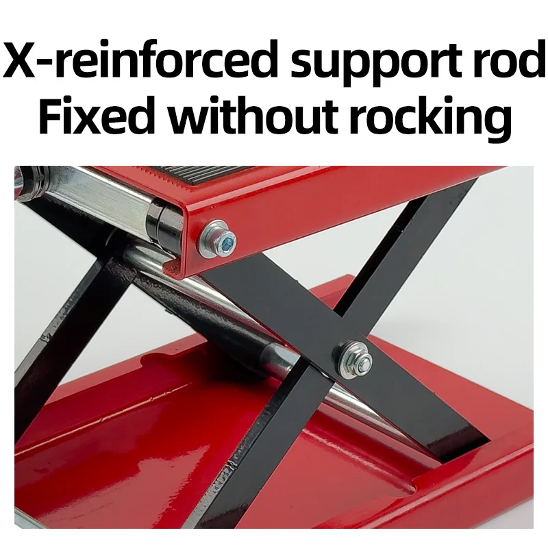 Heavy duty motorcycle lifting frame jack for heavy duty motorcycle lifting platform