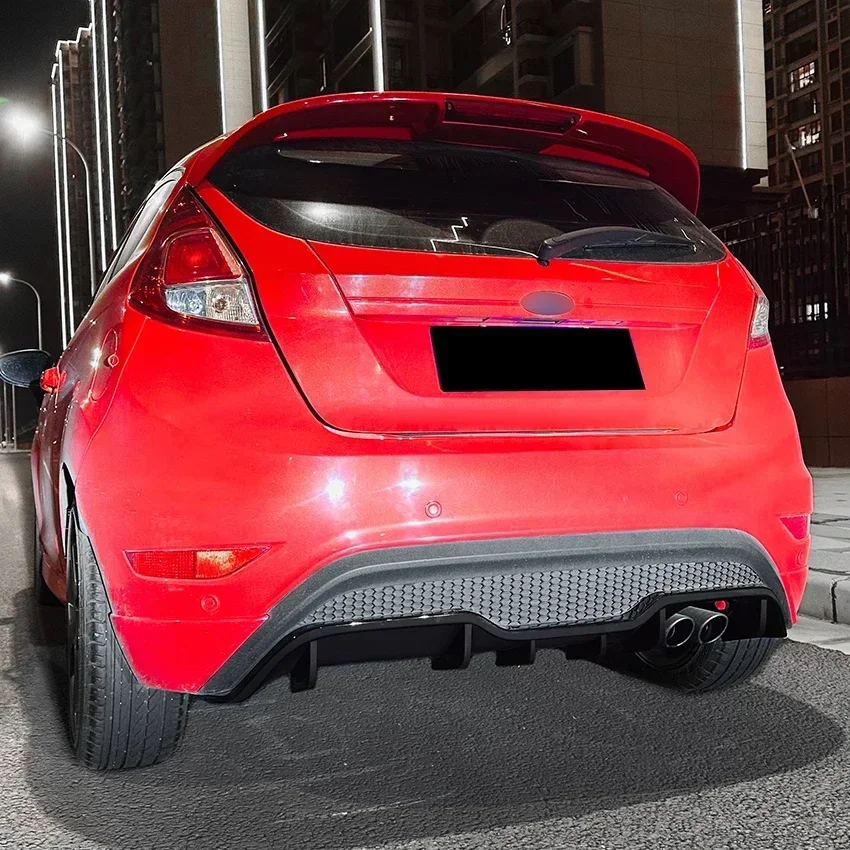 Minigonna Posteriore Diffusore RDX U-Diff Per Ford Fiesta 2008-2017 - Spoiler In PU Di Alta Qualità, Certificato TÜV, Facile Montaggio - 4