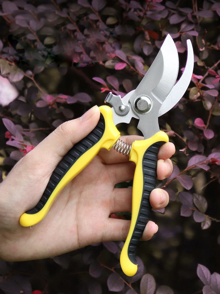 electric string trimmer Pruner Garden Scissors Professional Sharp Bypass Pruning Shears Tree Trimmers Secateurs Hand Clippers For Garden Beak Scissors gardenline hedge trimmer