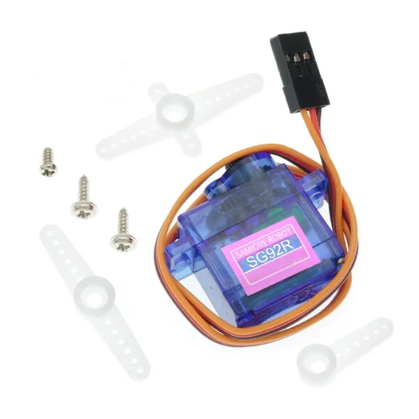Servomoteurs MG90S SG90 SG92R 360° 180° pour RC - Lot de 1
