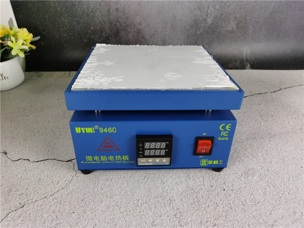 

946C Heating Station Electronic Hot Plate Maintenance Preheating Platform For BGA PCB SMD Phone LCD Touch Screen Repair