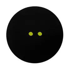 

1pcs Squash Ball Two-Yellow Dots Low Speed Sports Rubber Balls Professional Player Competition squash for Training Accessories