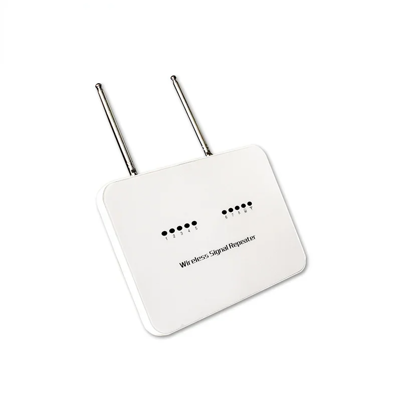 무선 신호 리피터 송신기 부스터 익스텐더, GSM PTSN WiFi 가정 도난 경보 보안 시스템용, 433MHz 케이블 1 개