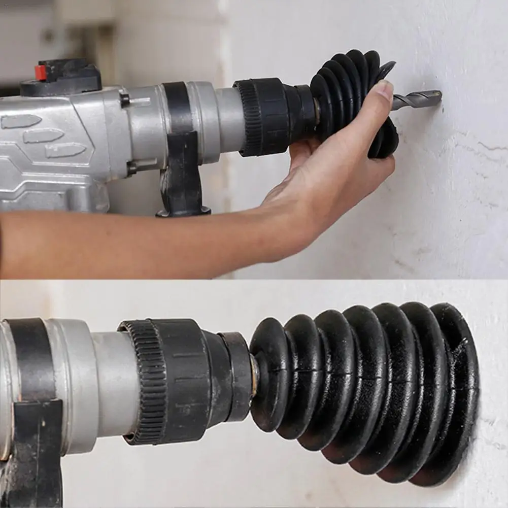 

Резиновый пылезащитный чехол для электрической дрели, пылезащитный молоток, аксессуары для сбора пыли