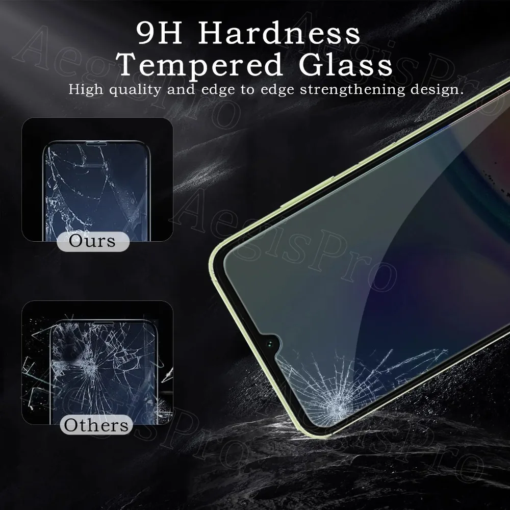 Premium Anti-Spy Tempered Glass Screen Protector - 2-Pack, Privacy Shield, 9H Hardness