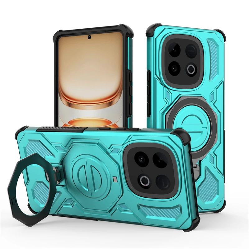 Magnetic Wireless Charge Cover For Vivo iQOO Z10 Turbo Phone