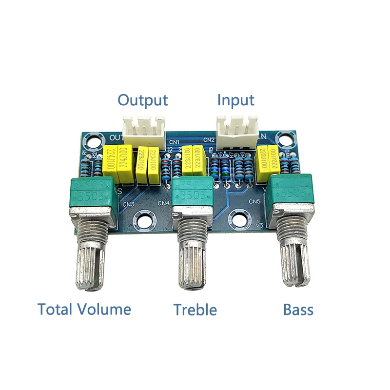 รูปสินค้า แผ่นวงจรปรับเสียง เครื่องขยายเสียง Preamp โมดูล DIY