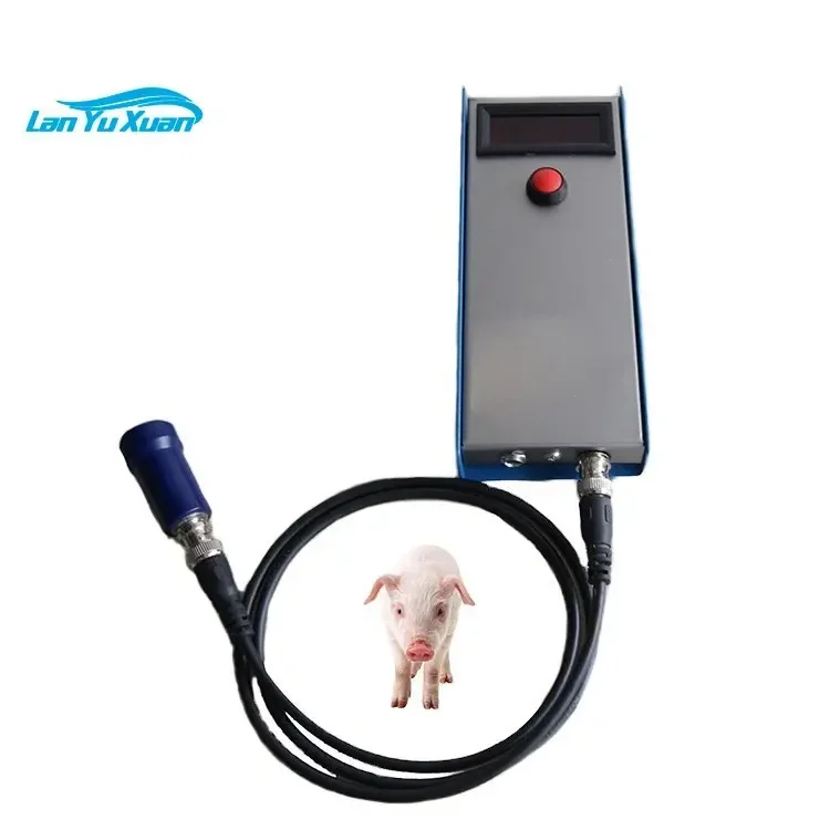 

Animal Back Fat Thickness Measure Tester Meter Veterinary Backfat Measurement Instrument