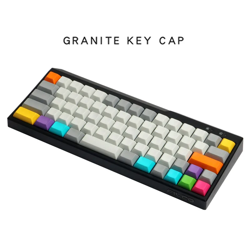 

61/87/108 Granite Keycaps No Engraving PBT Dye-Sublimated DSA Profile Keycaps For Filco/DUCK/Ikbc MX Switch Mechanical Keyboard